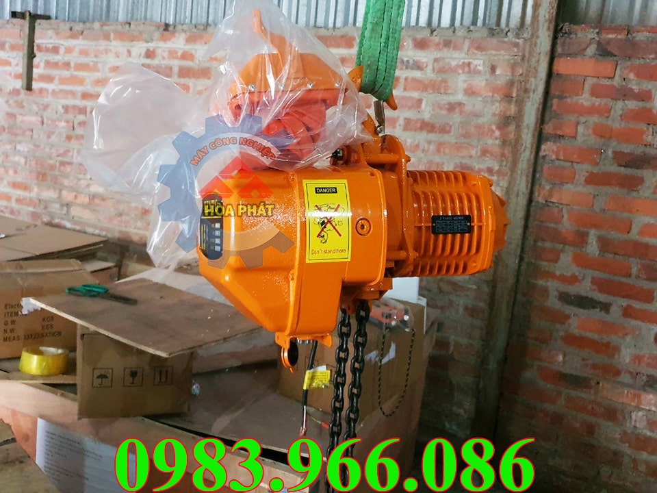 Pa lăng xích điện cố định 3 tấn